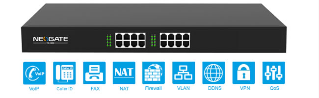 Yeastar Neogate TA1600 16 porte fxs Yeastar Neogate TA1600 gateway fxs